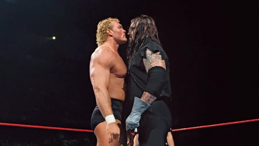 The undertaker and psycho sid wrestlemania 13